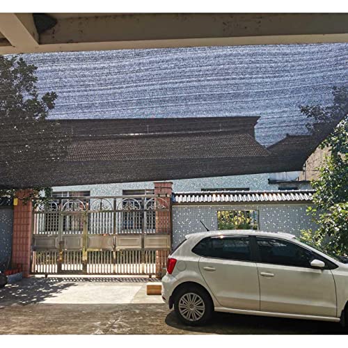 Voile d'ombrage noir 2 x 5 m, store pour jardin et bâche de protection