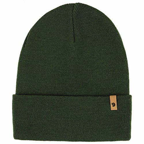 Fjällräven Unisex Classic Knit Hut, Deep Forest, One Size