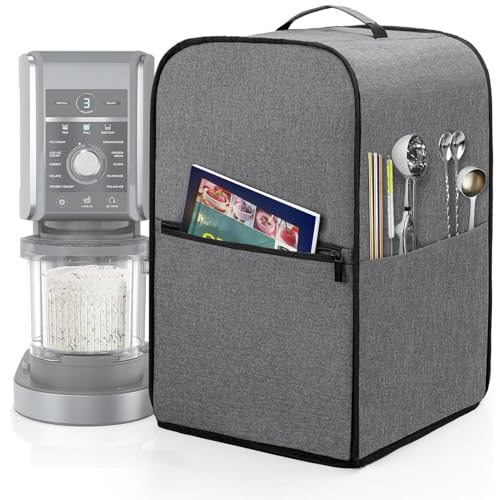 Abdeckung für Ninja Creami Deluxe NC501EU Staubschutz Ninja Eismaschine Schutzhülle, für Ninja Creami Deluxe Zubehör NC501EU,