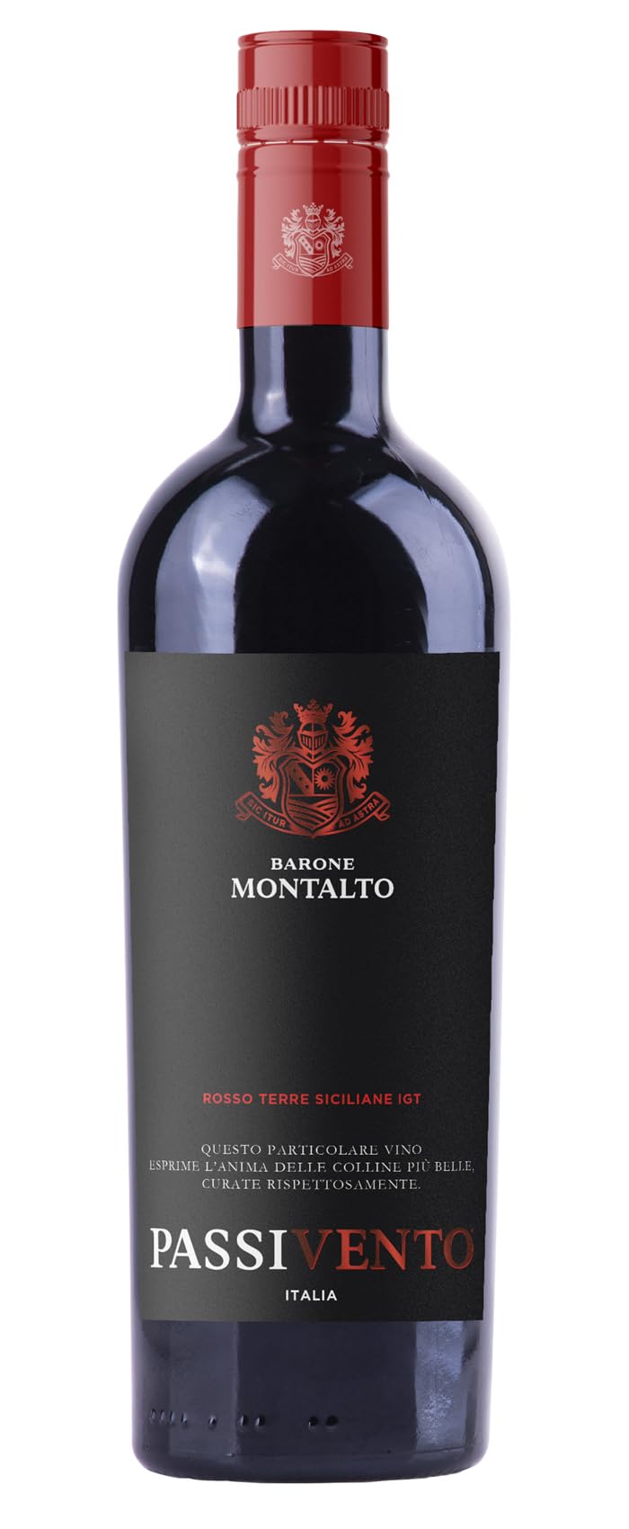 Barone Montalto Passivento Rosso Terre Siciliane IGT halbtrocken (1 x 0.75l)