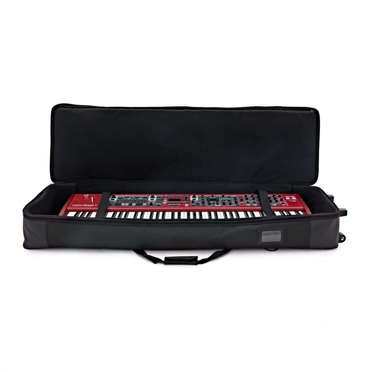 Leichter Tastaturkoffer mit Rädern 76 Tasten von Gear4music