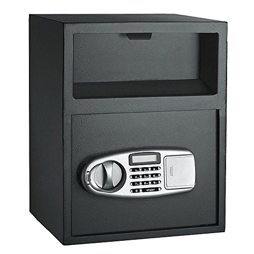 Adumly Cash Drop Digital Safe Security Vault Depository Money Slot Lock Office Lock Box
