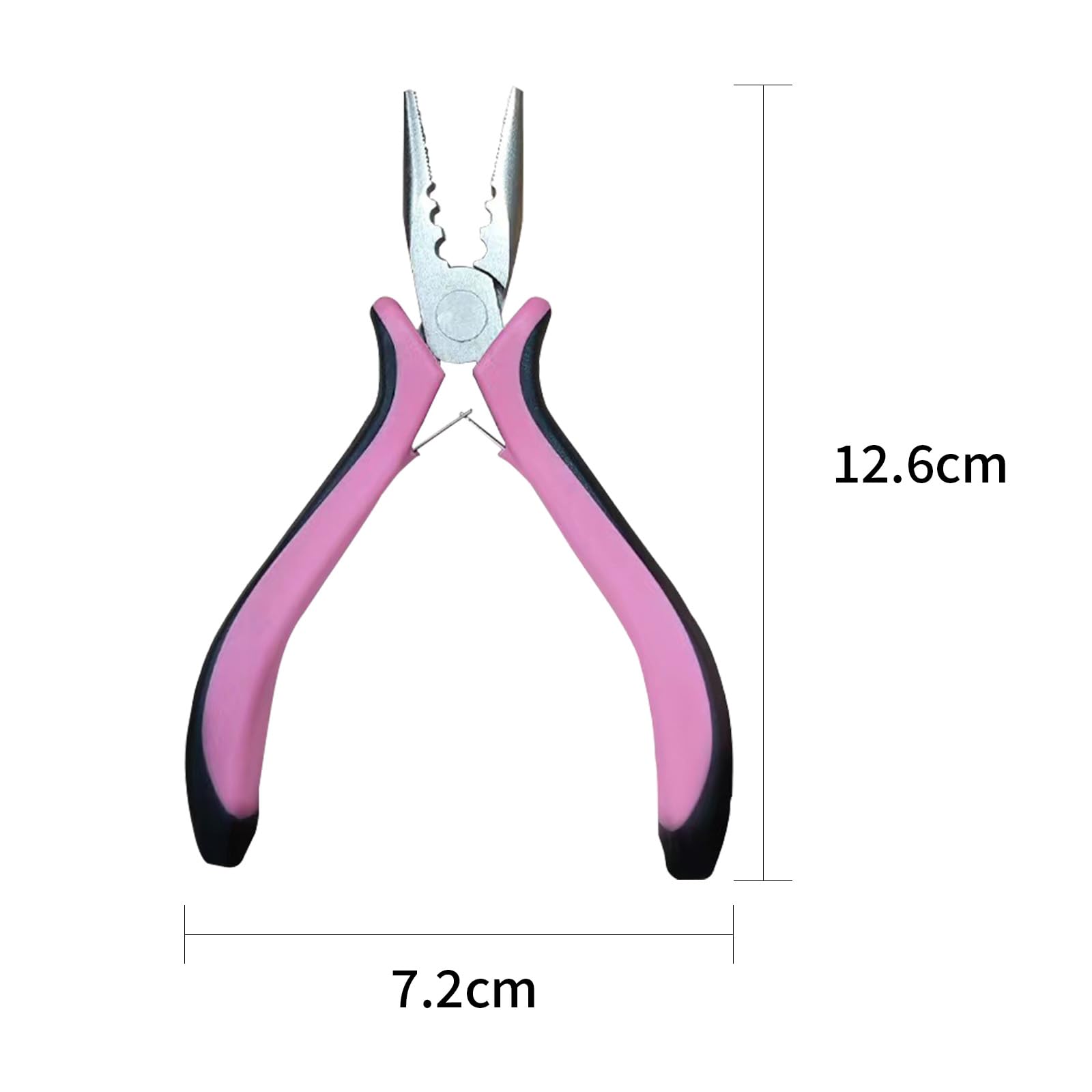 Hair Extension Pliers for Professional Use Mini Pliers Precision Tool for Installing and Removing Hair Extensions Ergonomic Handle - Image 2