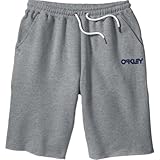  Oakley Heritage Short - Pantalones Cortos para Hombre, Color Gris, Talla L