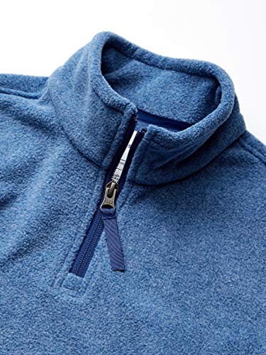 Image of Amazon Essentials Boys and Toddlers' Midweight Polar Fleece Quarter-Zip Pullover Jacket, Long Sleeve