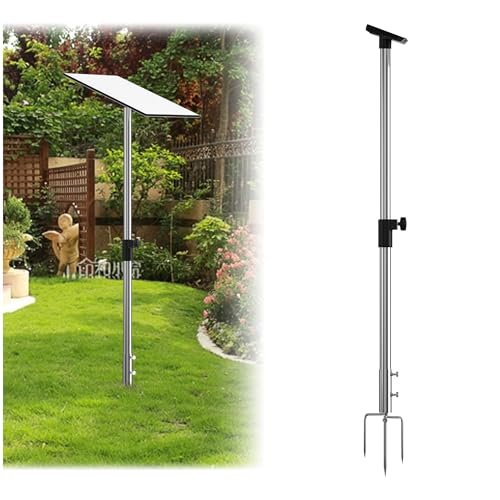Image of Starlink Gen 3 Pole Mount Kit,Stainless Steel Ground Stand 4.6ft Adjustable