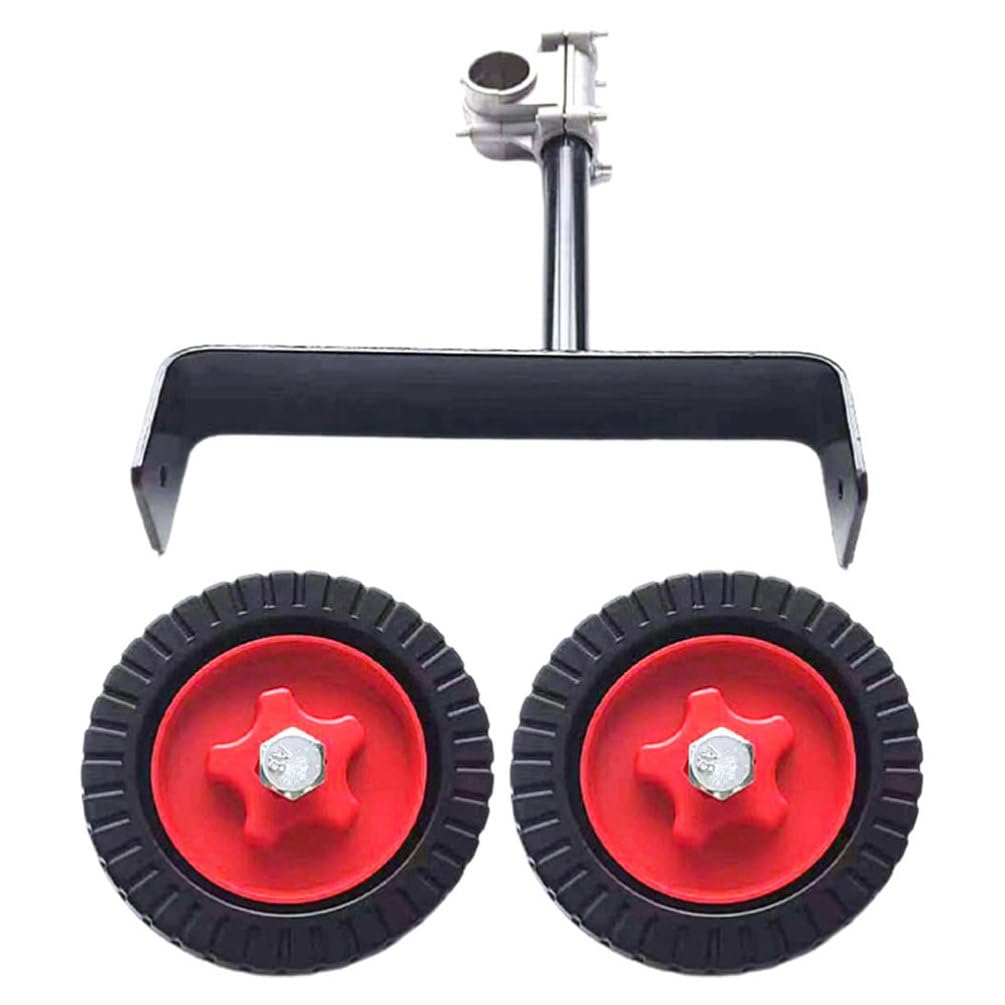 Happyyami Ruedas De Soporte Para Cortacésped De Jardín Repuesto Duradero y Silencioso Compatible Cortacéspedes Fácil Instalación y Flexibilidad Movimiento
