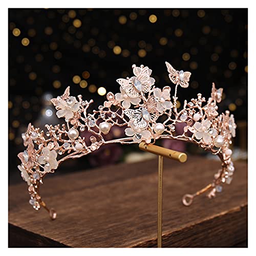 Serre-tête de mariage papillon et perles pour sublimer la mariée avec romantisme
