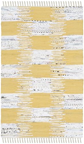 Tapete decorativo Safavieh Montauk 2'6" x 4', algodón miniatura 1