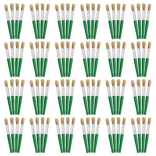 Colorations Jumbo Chubby Paint Brushes, 96 Brushes, Individually Packaged, Personalize & Decorate for Gifts, Arts & Craft Craft for Children, Kids Crafts for Home or The Classroom