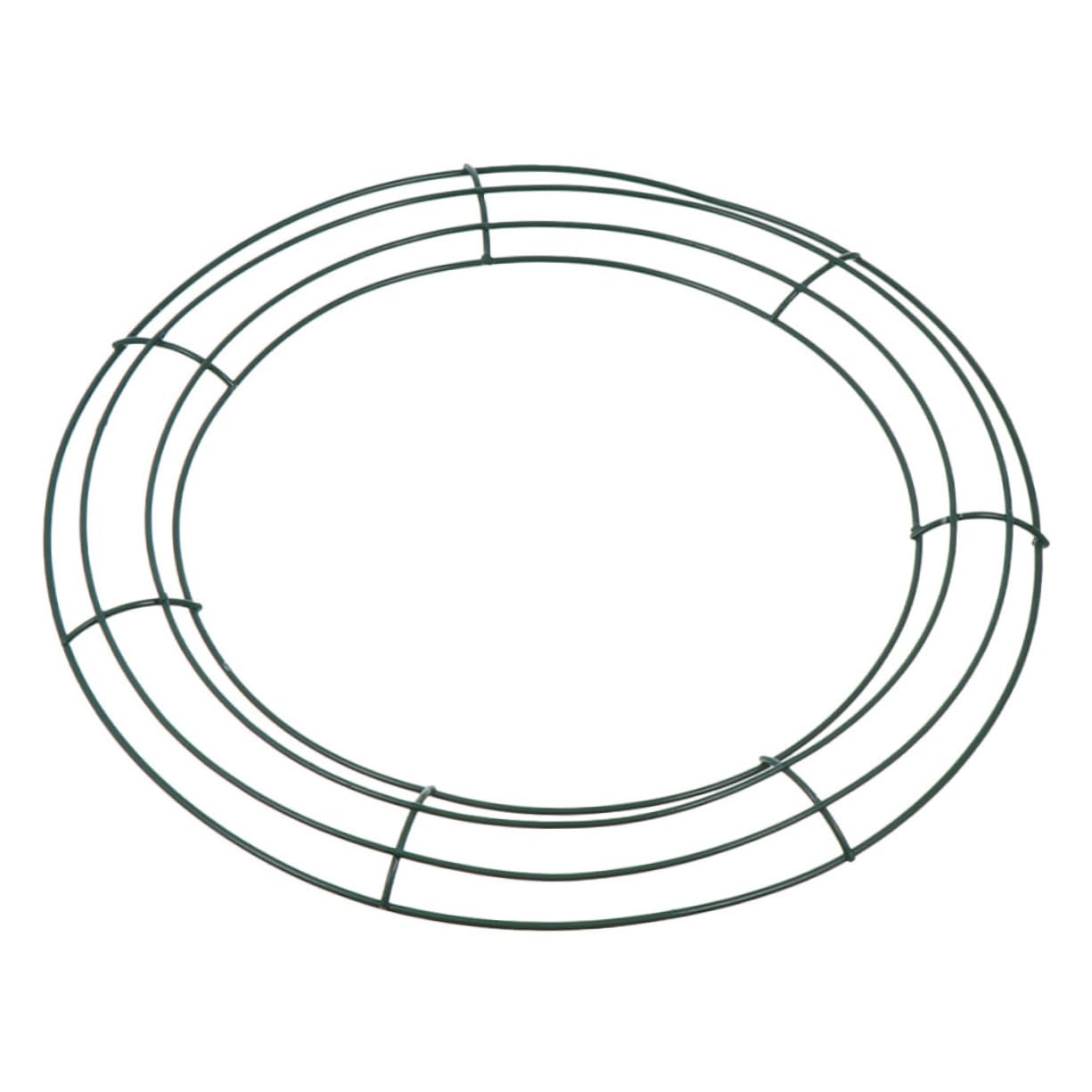 GRIRIW Easter Wreath Frame Round Shaped Garland Support for Decor Wreath Accessory for Indoor and Outdoor Use