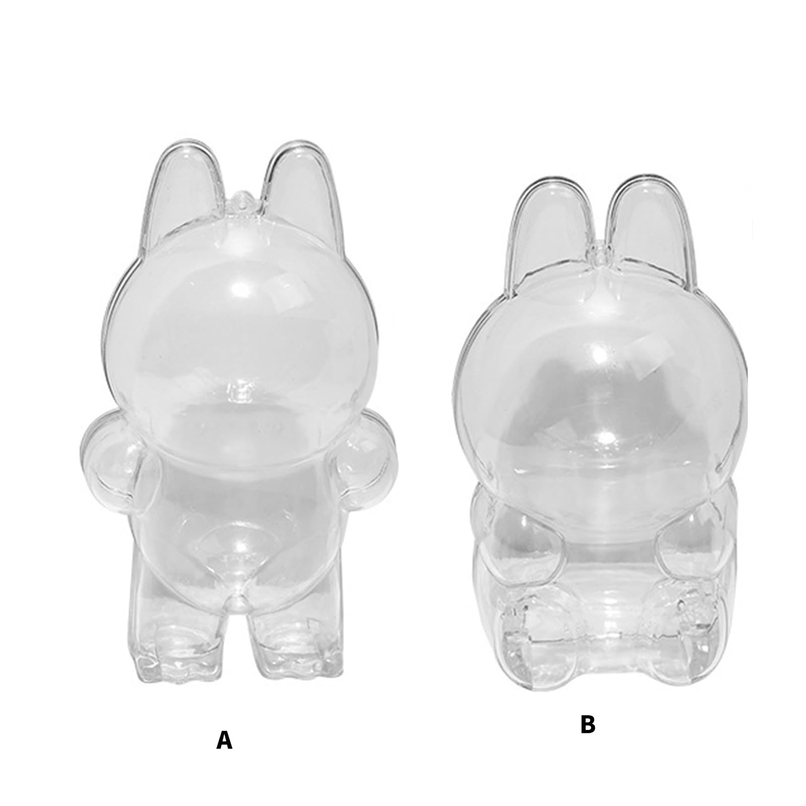 Vetrina In Acrilico Per Bambole Con Cinturino In Silicone - Custodia Protettiva Trasparente 15,2x10,6 Cm