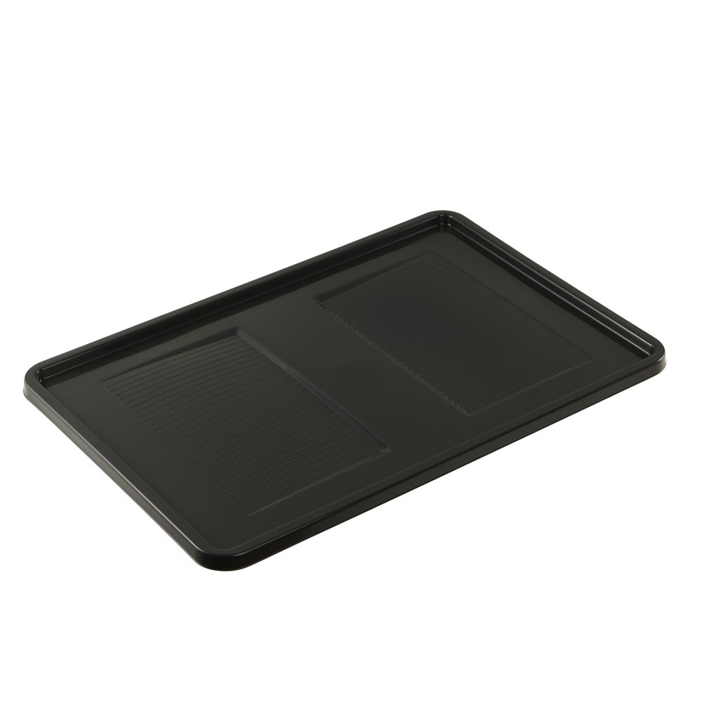 keeeper Deckel für Transportbox und -Korb Robert, 60 x 40 cm, Roberta, Graphit-Grau (Packung mit 3)