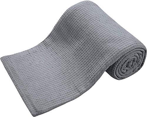 Bed Bath & Home BBH 100% Cotton Blankets Queen Size, Grey Color