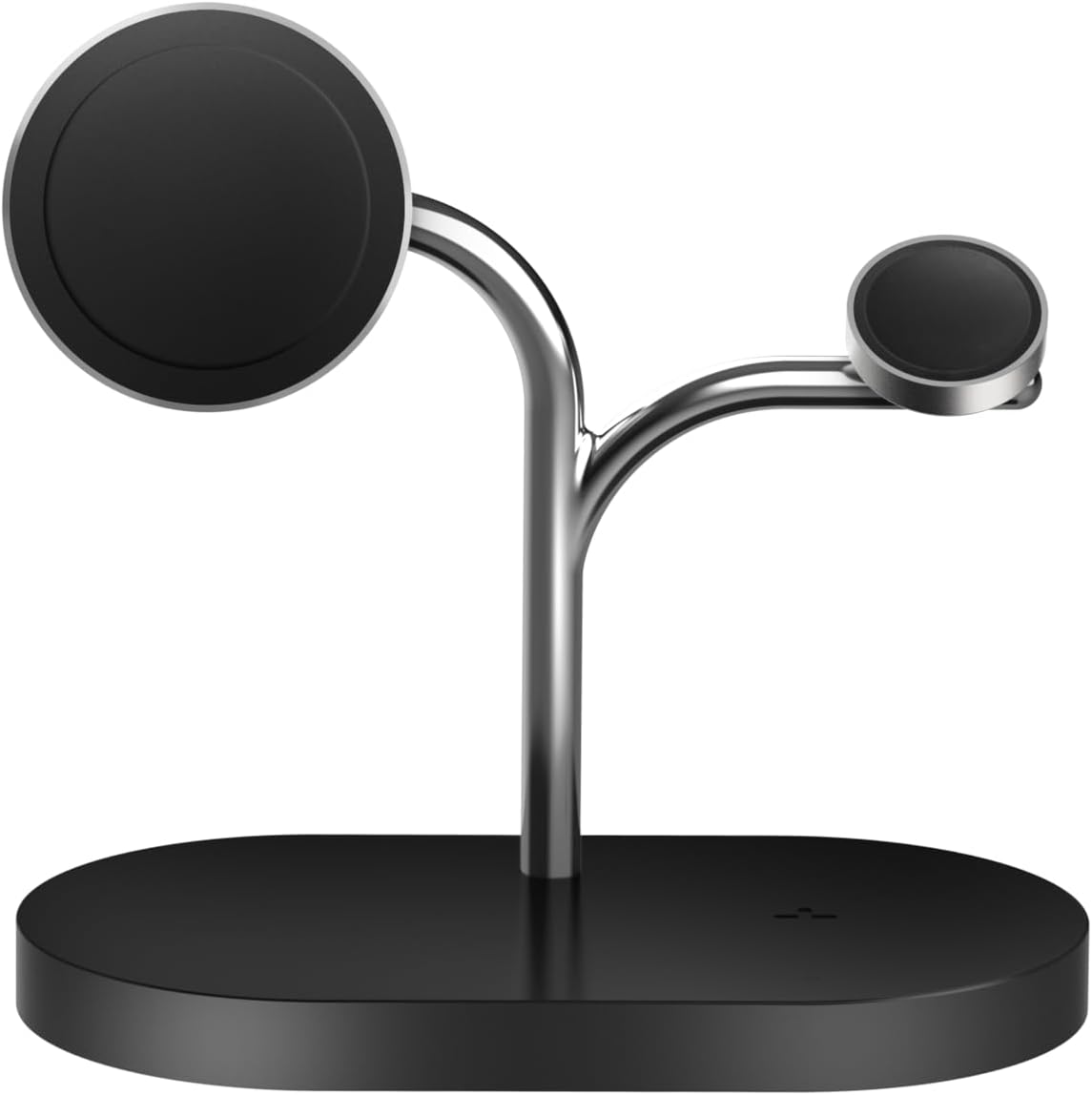 Samsung 3-in-1 Wireless Charging Station, Fast-Charging, Magnetic Design, Qi2-Certified Charging Dock Compatible with Qi-Certified Galaxy Phones, Watches, Buds & Ring, Black