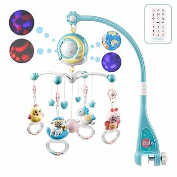Brotih ベビーベッド 音楽モビール付き Brotih ベビーベッド 音楽モビール付き Amazon | ベビーベッド