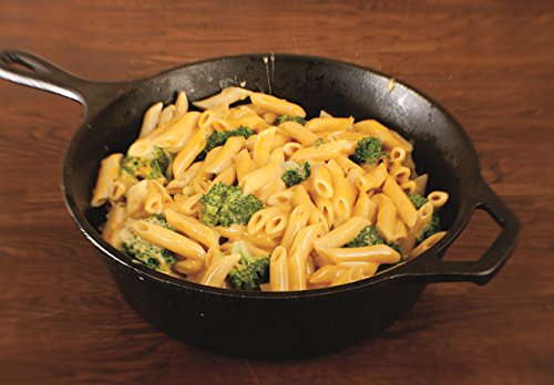 Image of Lodge 3 Quart Pre-Seasoned Cast Iron Deep Skillet - Signature Teardrop Handle & Assist Handle - Use in the Oven, on the Stove or Grill, or Over a Campfire - Use to Sear, Saute, Bake, Broil, Braise, Fry, or Grill - Black