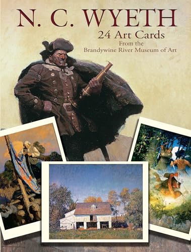 N. C. Wyeth 24 Art Cards: From The Brandywine River Museum of Art (Dover Postcards)