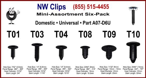 Automotive christmas tree fasteners information