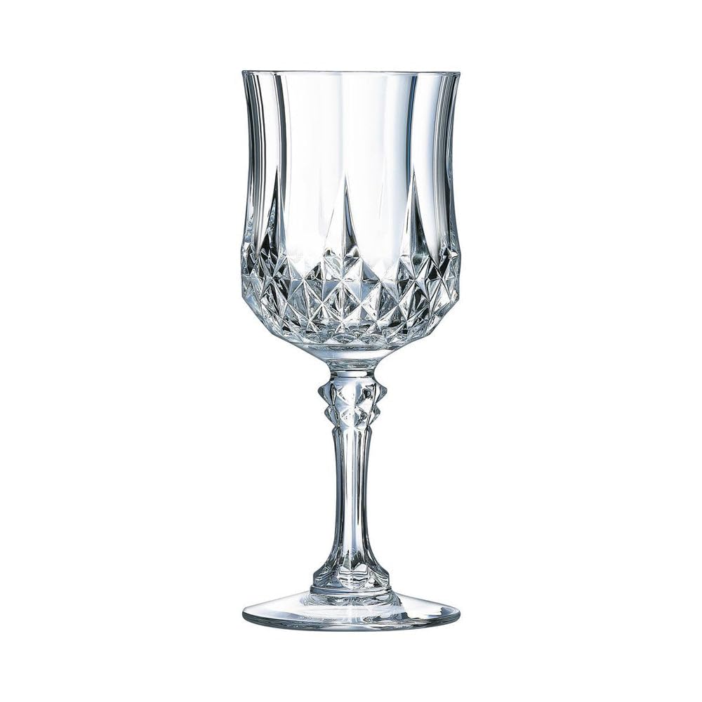 Cristal D'Arques CreaTable, 14440, Longchamp ECLAT, Copa de Vino Tinto 25 cl, 6 Piezas, 6 Unidad (Paquete de 1), 6