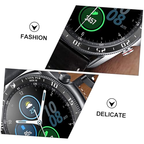 Bisel metálico de acero inoxidable premium para proteger su smartwatch con alta precisión 2