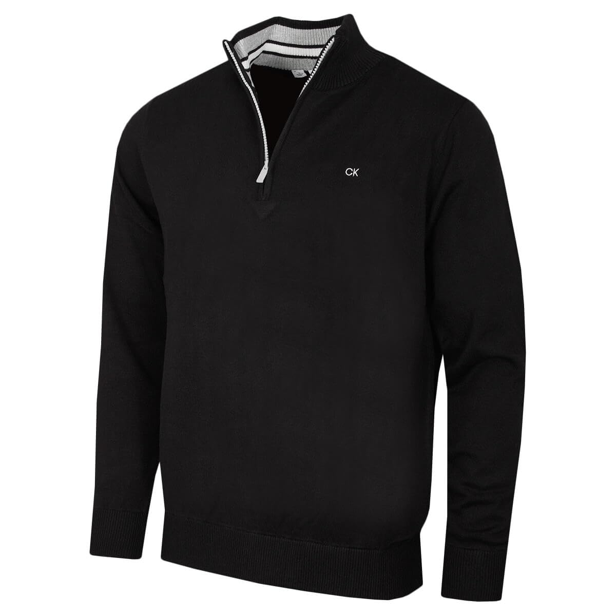 Calvin Klein Mens Campus Sport Sweater - Black Sport - XXXXL