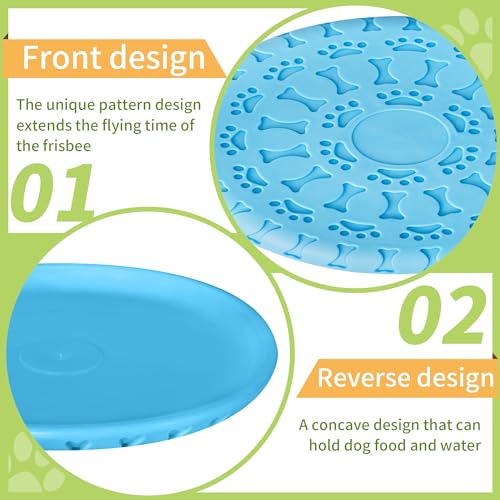 9 inch Dog Flying Disc Dog Toy for Aggressive Chewers Big Dogs, Flying Disc for Medium and Large Dogs,Dog Toy Indestructible,Flying Disc Dog Toy Indestructible,9inch Blue 9 inch Dog Flying Disc Dog Toy for Aggressive Chewers Big Dogs, Flying Disc for Medium and Large Dogs,Dog Toy Indestructible,Flying Disc Dog Toy Indestructible,9inch Blue
