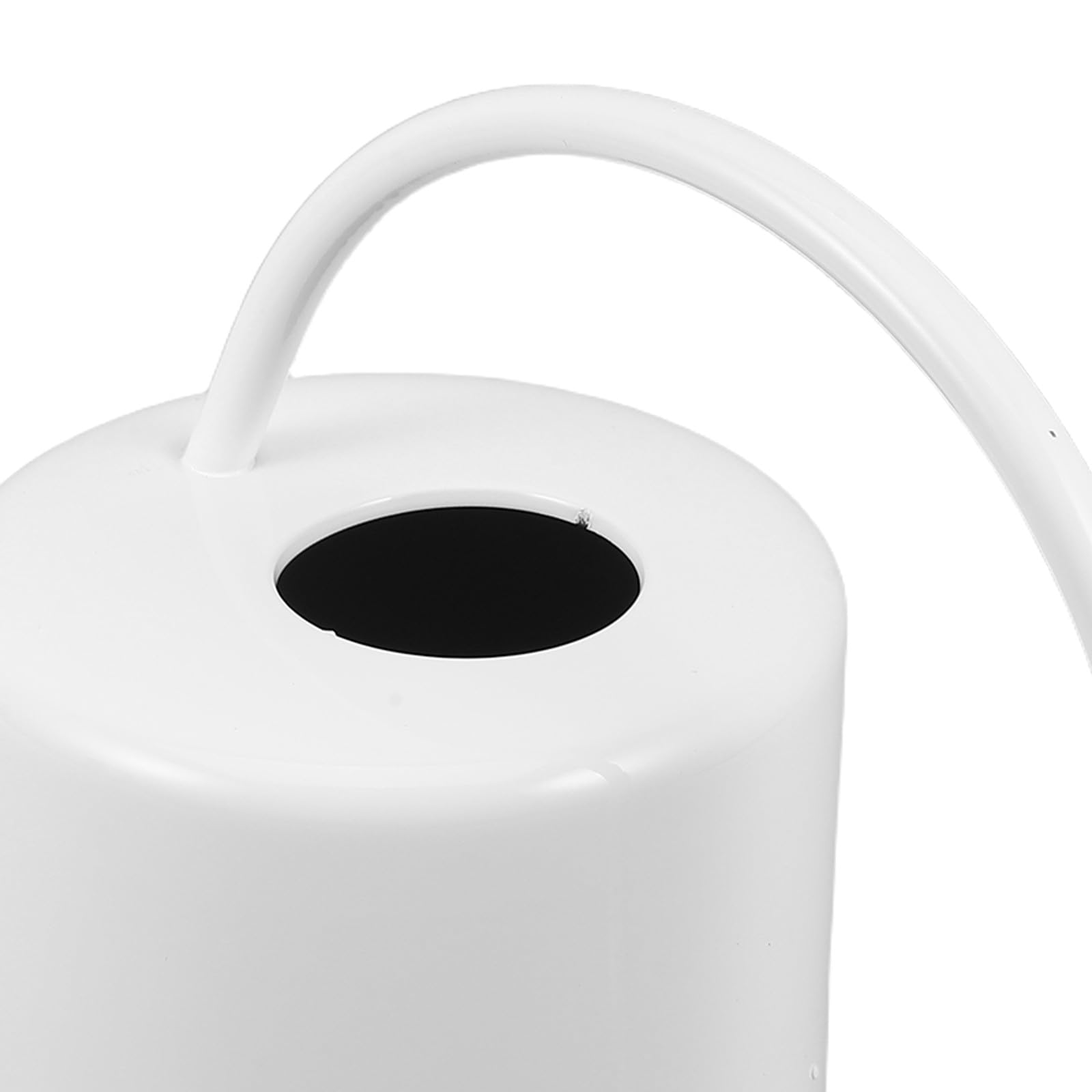 TOYANDONA Konewka ze stali nierdzewnej – ręczna konewka ogrodowa z długim wylewem – donica metalowa do kompozycji kwiatowych na zewnątrz, 1,3 l