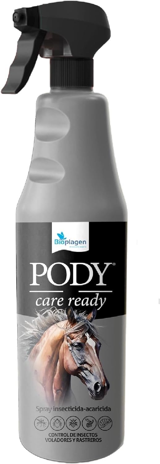 Pody Care Insecticida | Especial Caballos - 1 Litro | Equipamiento para el caballo | Producto de Guarnicionería | Tradición artesana | Los Nietos