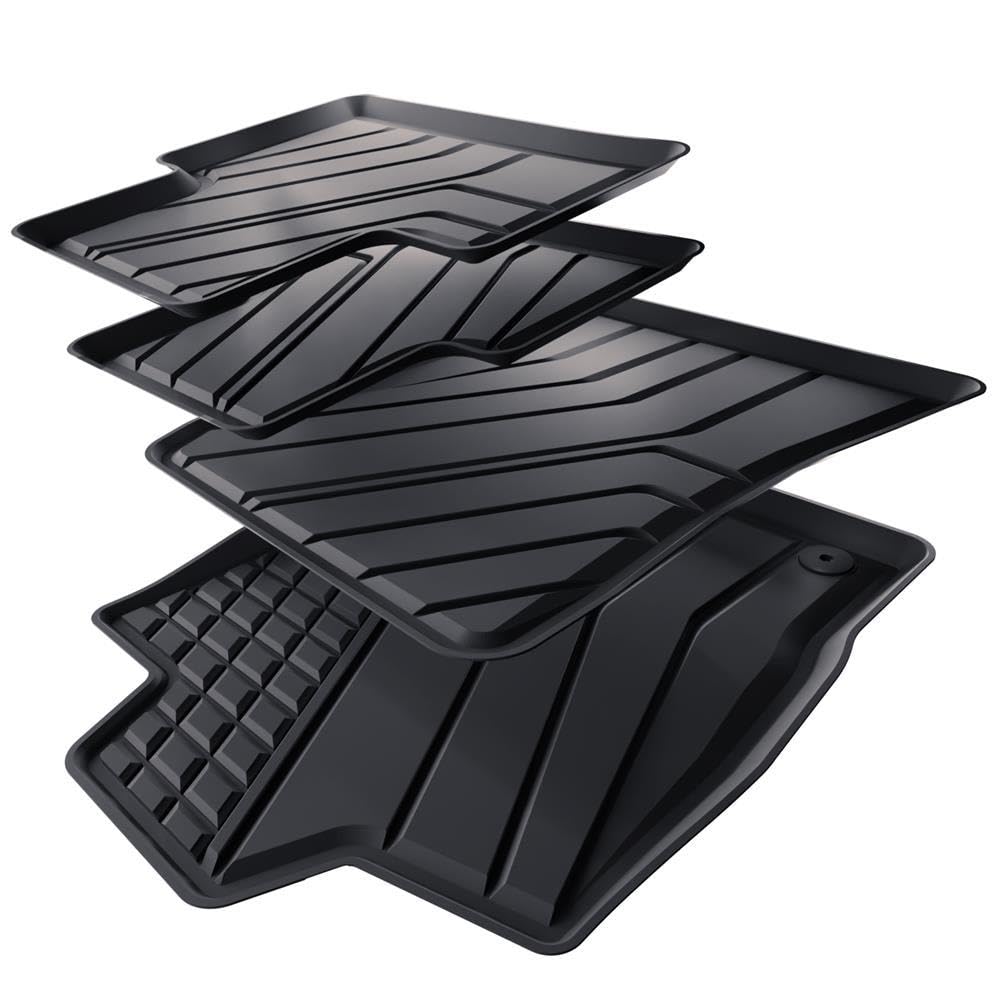Mossa - Alfombrillas de Coche aptas para Peugeot 308 III SW 2021-. 4 uds. S