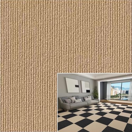 タイルカーペット タイルマット 事務所カーペット 業務用フロアマット 30x30cm 厚手4mm 脱毛なし 吸着マット 床暖房対応 撥水 防音 消臭 洗える 接着剤不要 高齢者・お子様・ペット滑り止め カット可能 簡単な取り付け 繰り返し設置簡単 DIY可