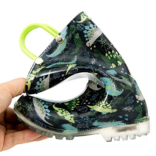 Image of HugRain Light Up Rain Boots for Little Kids