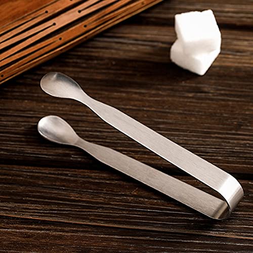 Kochzange Küchenzange aus Edelstahl, zum Braten, Kochen, Brot, Größe: 10,8 * 1,6 cm, hohe Temperaturbeständigkeit