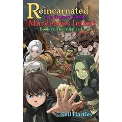 Reincarnated in a Fantasy World with Murderous Intent Audiolibro Por Neil Hartley arte de portada