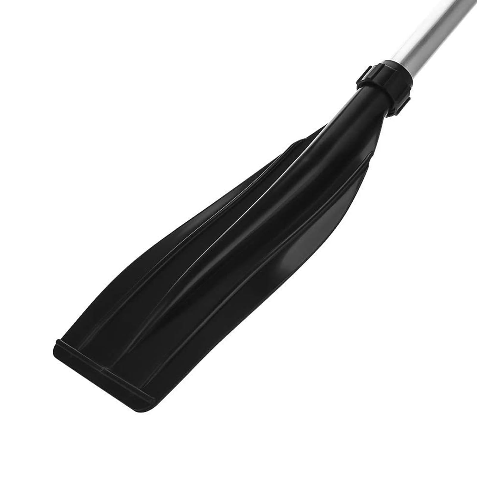 Rames de Bateau en Alliage d'Aluminium, 2 Pièces, Pagaies de Kayak Détachables avec Verrous, Lame Légère Nervurée