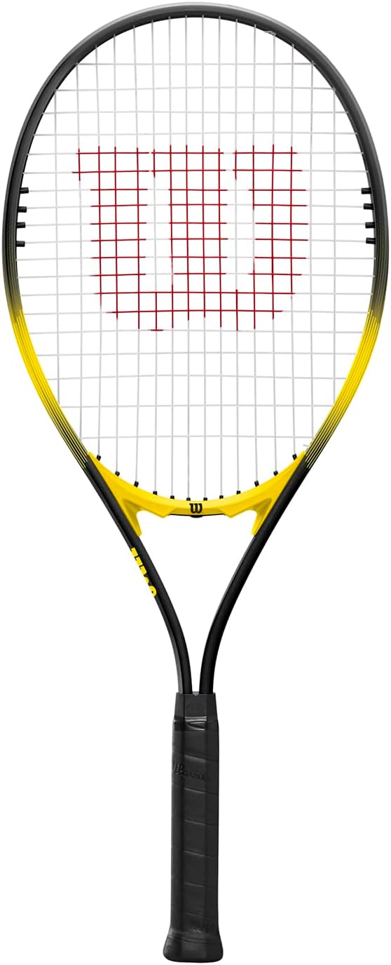 Wilson Energy XL Tennis Racket- Black/Yellow, 4-3/8"