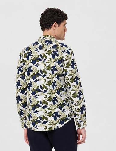 Image of Pepe Jeans Men's Casual Shirt | Trendy Printed Shirt for Men| Regular Fit | Full Sleeve | Available in Plus Size, Cotton