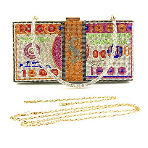 Crystal Clutch Purses Women Diamond Evening Bags Party Cocktail Rhinestone Handbags Wedding Dinner Bag (1 multicoloured)