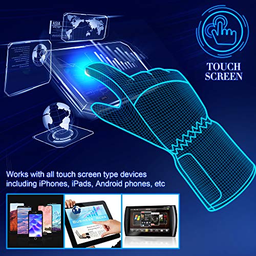 Autocastle Electric Battery Heated Gloves For Men And Women,Outdoor Indoor Battery Powered Hand Warmer Glove Liners For Climbing Hiking Cycling,Winter Must Have Thermal Heated Gloves #TOP3