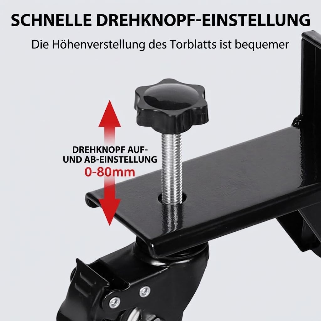 2 Hochleistungs-Türhebewagen, Türhänger-Set mit Rollen, Türhebewagen für Türen mit Einer Breite von 0 bis 5,5 cm, vorgefertigte Türen und Haustüren