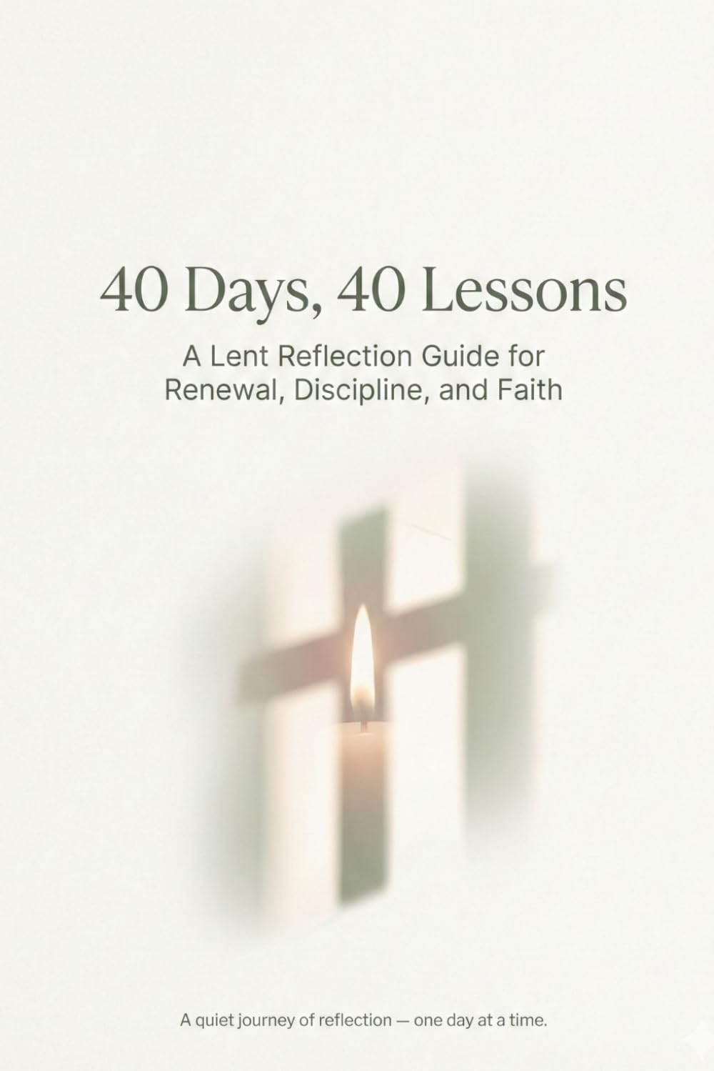 40 Days, 40 Lessons: A Lent Reflection Guide for Renewal, Discipline, and Faith
