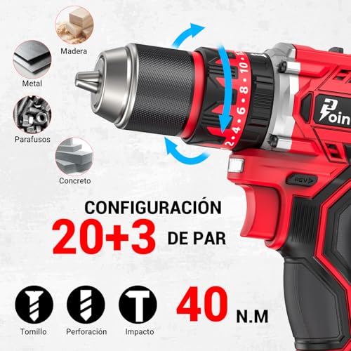 Taladro rotomartillo inalámbrico 11 Imagen adicional