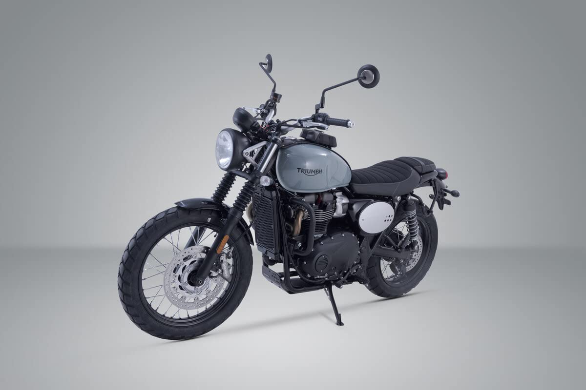 SW-Motech SLC Seitenträger links kompatibel mit Triumph Street Twin/Scrambler/Cup, Thruxton TFC St.