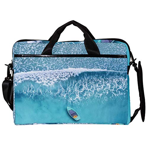 Bolso bandolera Waves and Boat: protege ordenadores portátiles de 14 a 15"