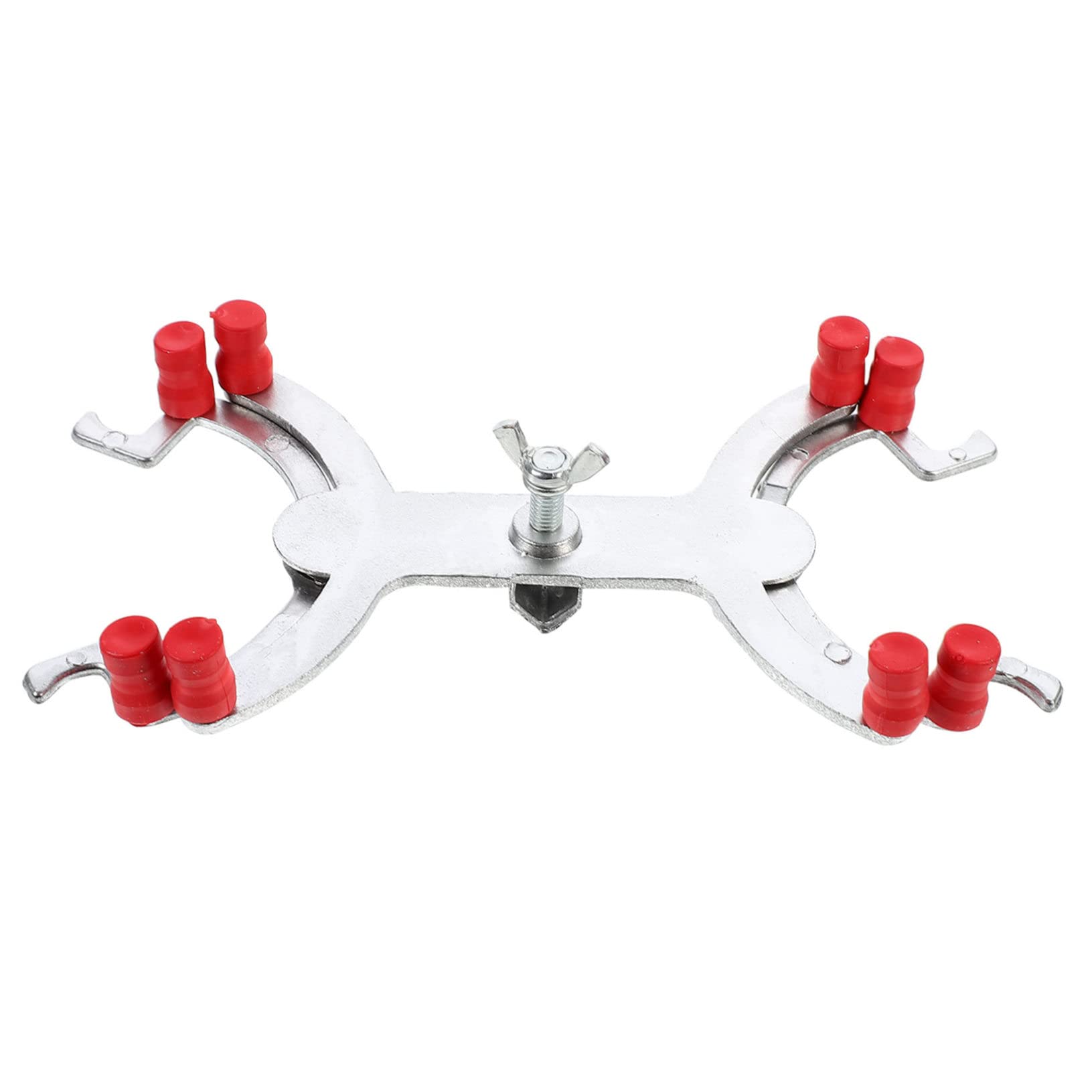 CIYODO Titration Clamp Grip Support Clamps Test Tube Clamp Titration Clip for Laboratory Utility Clamp Chemistry Glassware Clamp Experiment Titration Clip Aluminum Alloy Silver