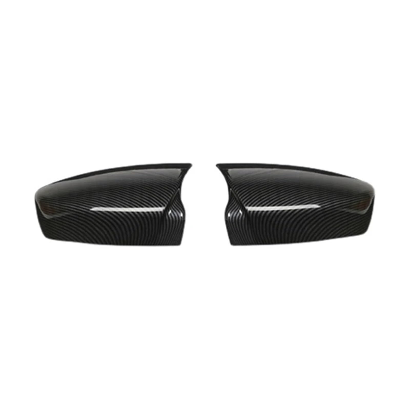 pokrowiec na lusterko wsteczne 1 para osłon na lusterko wsteczne do stylizacji samochodu, osłona obudowy lusterka, wstecznego Mazdy 3 Axeli 2014-2019(Carbon fiber pattern)