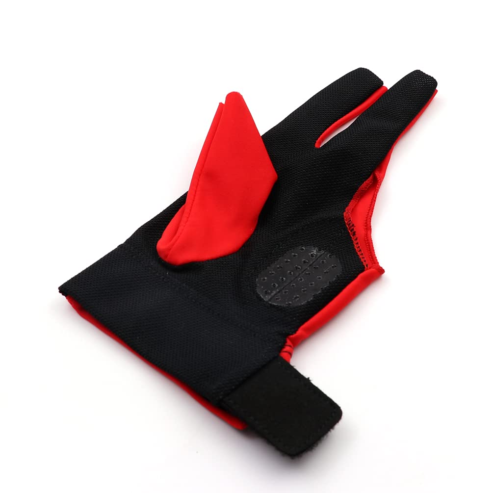 Partners Billiards Red Left Hand Pool Glove U2013 Topline Sport