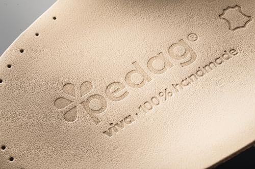 Image of Pedag Viva Standard Arch Support Insoles Leather Shoe Inserts Size 8 Wo /5M | Premium German leather orthotic inserts with anatomical triple arch support