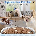 Automatic Cat Feeder with 2K Camera: 5G WiFi Automatic Dog Feeder with Night Vision, Auto Cat Food Dispenser with 7L Large Pet Food Storage Container for Multiple Pet,Detachable for Easy Clean -29 Cup - Image 2