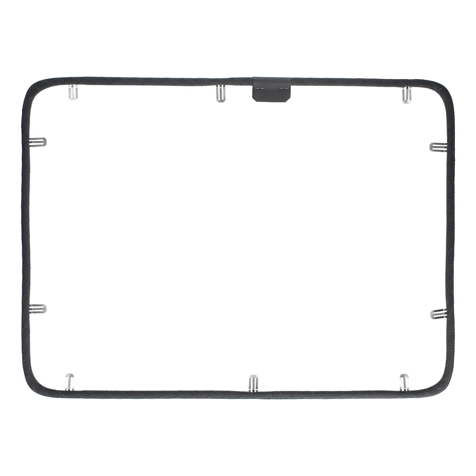 easyPART passend für BOSCH 00491638 Türdichtung Tür Dichtung Backofen Ofen | Herd Siemens 491638, EUROPART 804234, eu804234, 03121597, Backofentürdichtung, 10115897, Kompatibel mit Bluparts